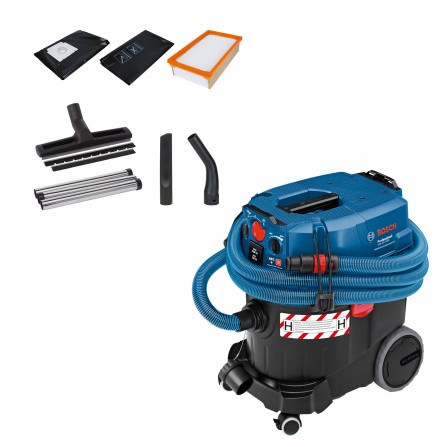 Elektrinis dulkių siurblys Bosch GAS 35 H AFC, 1200 W + priedai
