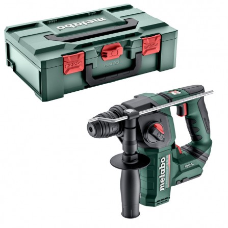 Akumuliatorinis perforatorius Metabo PowerMaxx BH 12 BL 16 (600207840), 12 V, SDS-plus + lagaminas
