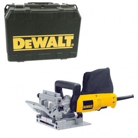 Dewalt elektrinės rankinės obliavimo staklės DW682K-QS, 600 W, 10000 aps/min + lagaminas