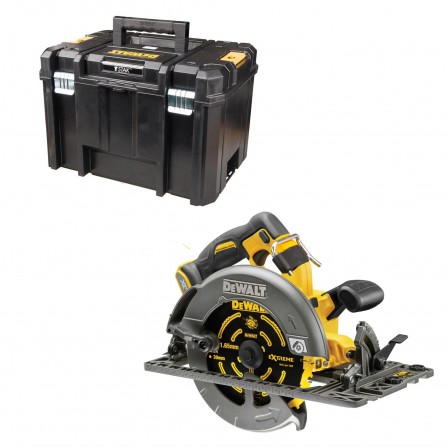 Dewalt akumuliatorinis diskinis pjūklas DCS579NT-XJ, 54 V, 190 mm + lagaminas