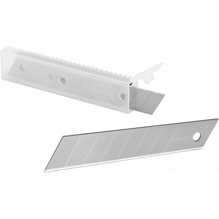 Stanley nulaužiamos geležtės 18 mm, 10 vnt.