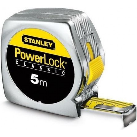 Stanley PowerLock matavimo ruletė (0-33-194), 5 m, 19 mm