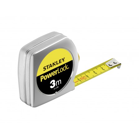 Stanley Powerlock matavimo ruletė (0-33-238), 3 m, 12,7 mm